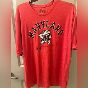 UMD ❤️🖤 Terrapins TeeShirt Under Armour